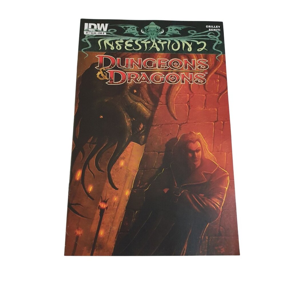 IDW Infestation 2 Dungeons Dragons Comic 1 Bagged Boarded Collection Series